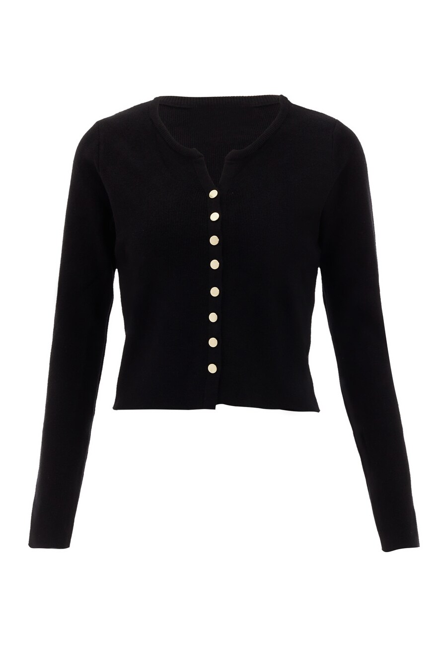 Вязаный кардиган NAEMI, черный
Вязаный кардиган NAEMI, черный
