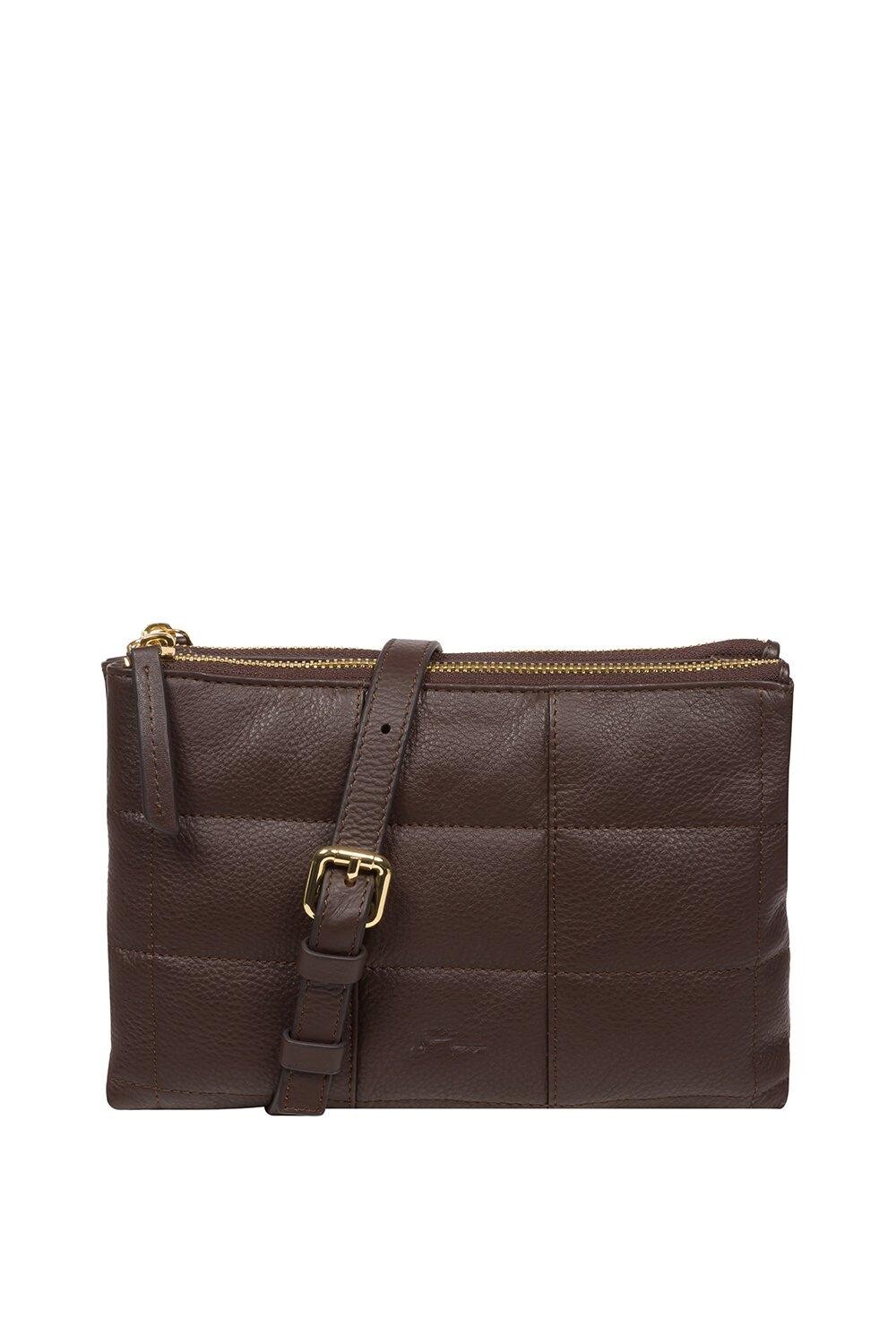 Сумка через плечо 'Carmen' из кожи наппа Pure Luxuries London, коричневый
Сумка через плечо 'Carmen' из кожи наппа Pure Luxuries London, коричневый