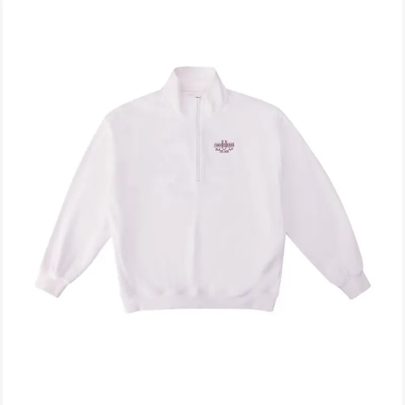 Converse Свитер Unisex белый с воротником стойкой умеренный
Converse Свитер Unisex белый с воротником стойкой умеренный