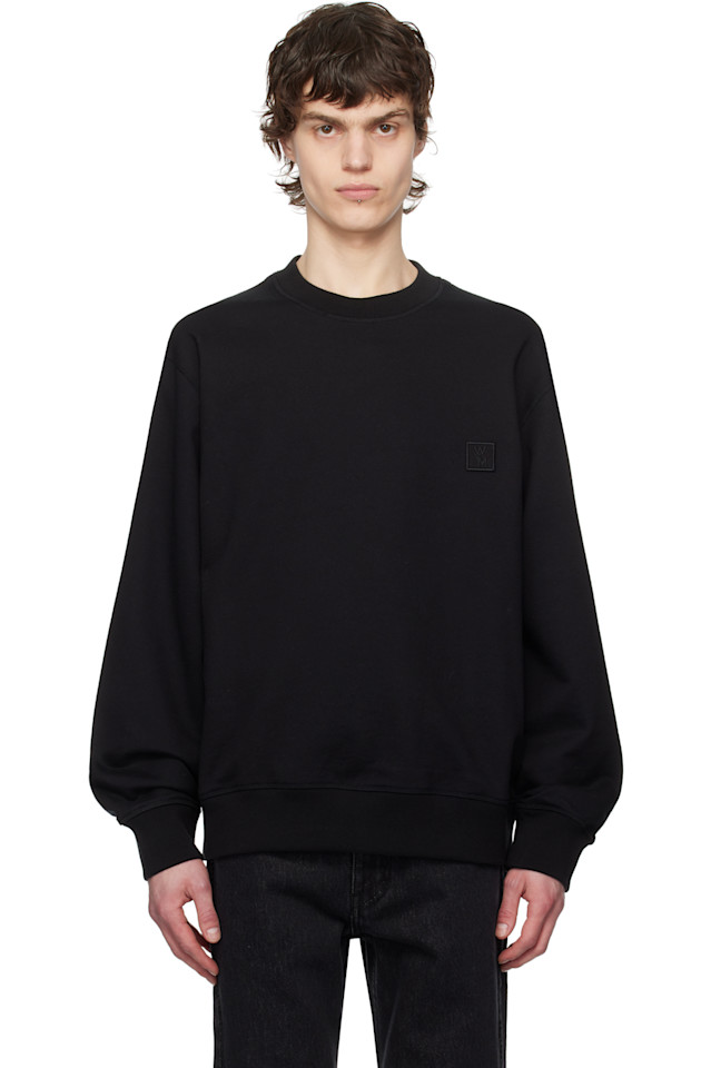 Свитшот с 3D логотипом коралла на спине Wooyoungmi, черный
Свитшот с 3D логотипом коралла на спине Wooyoungmi, черный