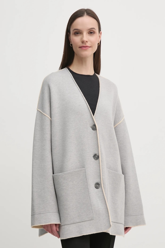 Двусторонний кардиган Oui, серый
Двусторонний кардиган Oui, серый