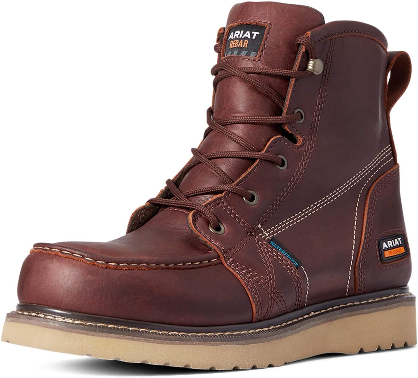 Мужские рабочие ботинки ARIAT Rebar Wedge с водонепроницаемым носком 6"
Мужские рабочие ботинки ARIAT Rebar Wedge с водонепроницаемым носком 6"