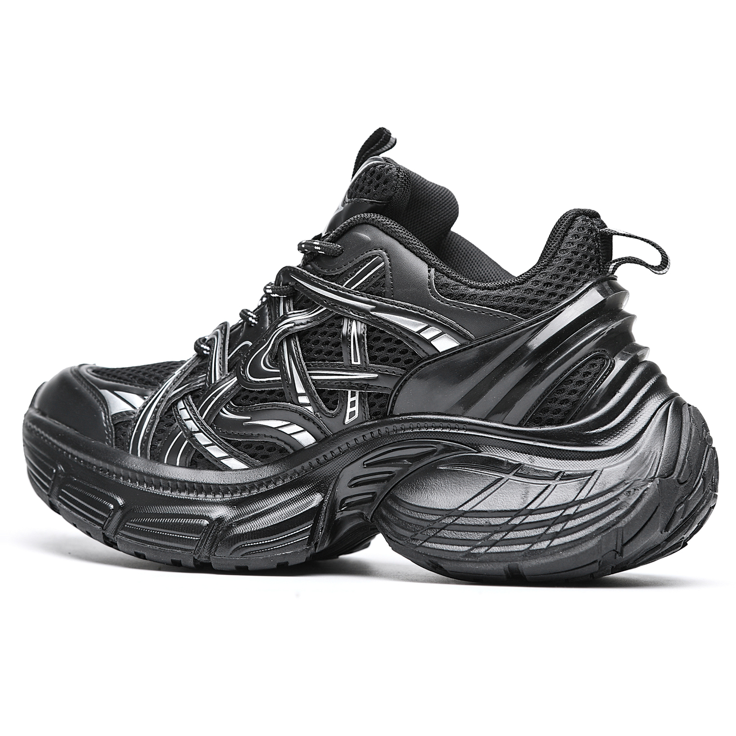 ORD Ударопрочные износостойкие легкие дышащие противоскользящие низкие массивные кроссовки унисекс - черные, цвет Black
ORD Ударопрочные износостойкие легкие дышащие противоскользящие низкие массивные кроссовки унисекс - черные, цвет Black