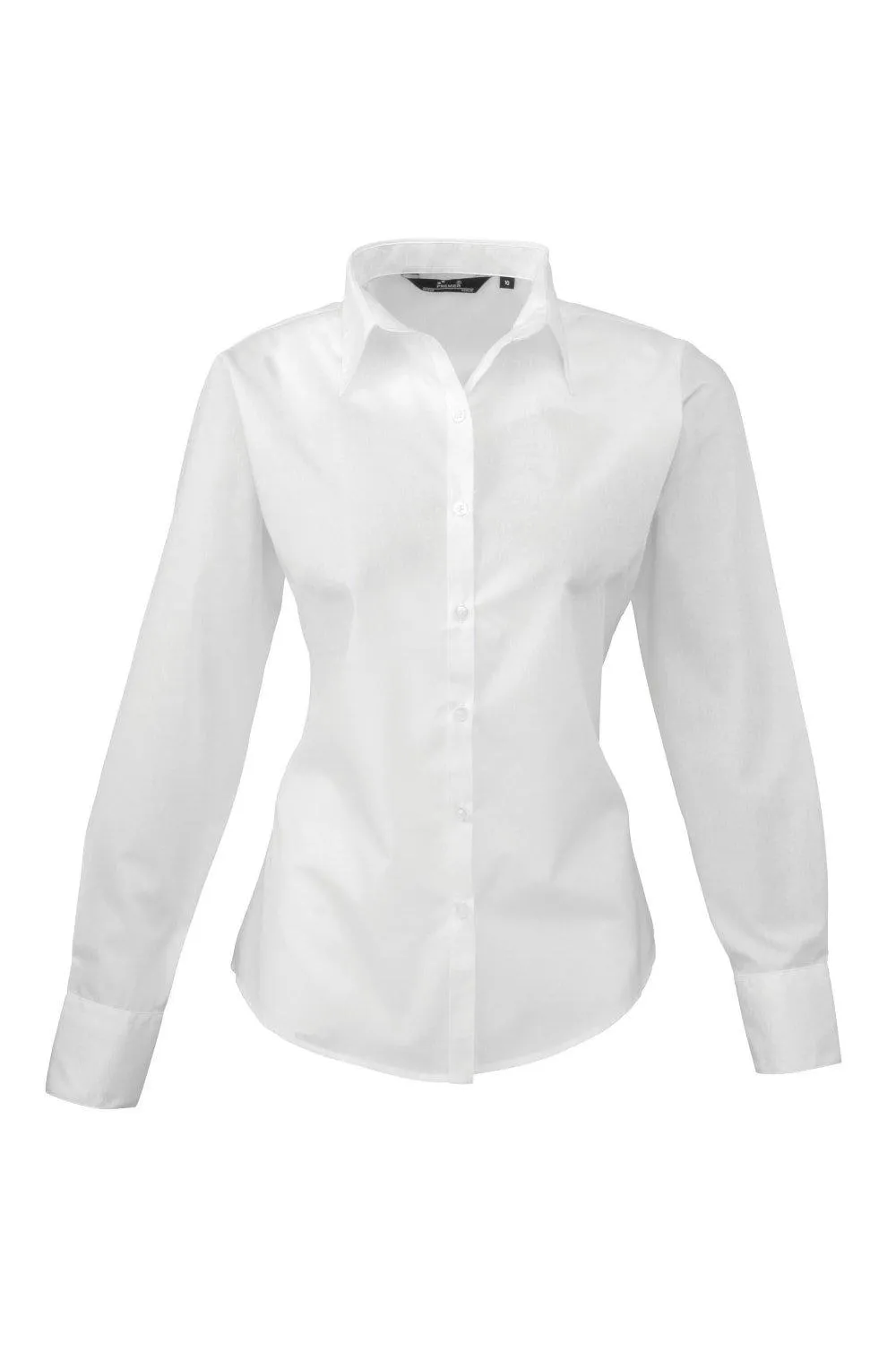 Поплиновая блузка с длинным рукавом. Простая рабочая рубашка. Premier, коричневый
Поплиновая блузка с длинным рукавом. Простая рабочая рубашка. Premier, коричневый