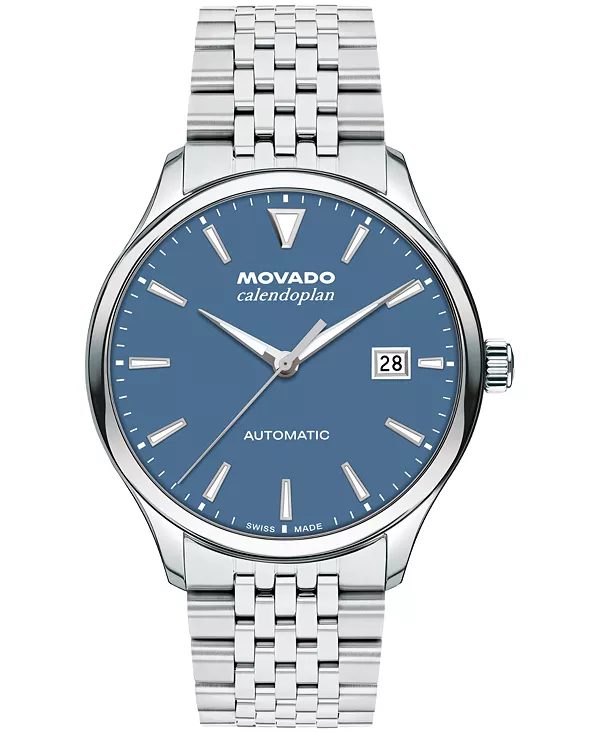 Мужские швейцарские часы Calendoplan с автоматическим подзаводом из нержавеющей стали, 40 мм Movado, silver-tone
Мужские швейцарские часы Calendoplan с автоматическим подзаводом из нержавеющей стали, 40 мм Movado, silver-tone