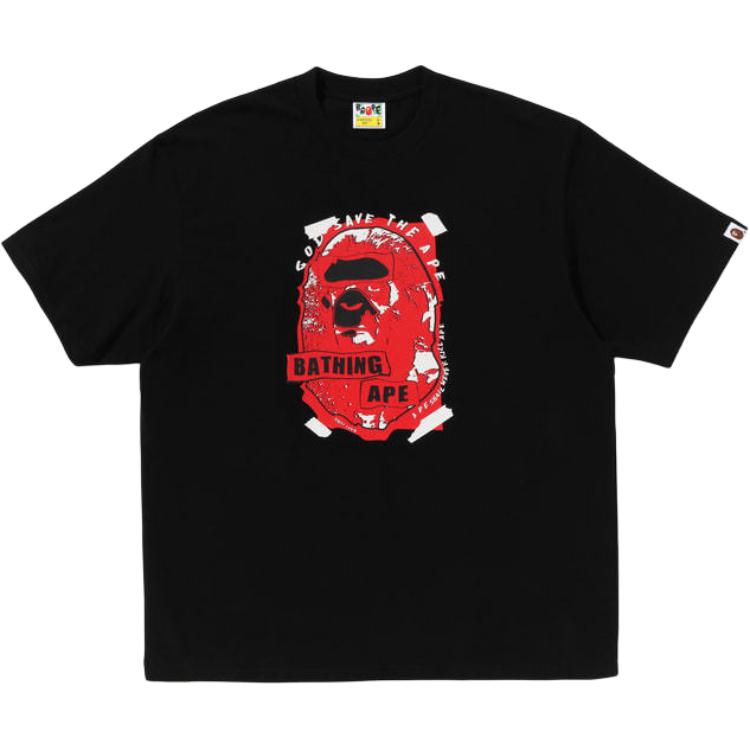 Футболка Graffiti Ape Head A BATHING APE, черный
Футболка Graffiti Ape Head A BATHING APE, черный