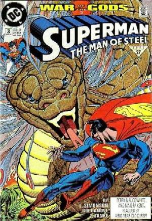 Superman the Man of Steel : War of the God 3 - Issue Number 3, 27 - September 1991 (DC Comics)
Superman the Man of Steel : War of the God 3 - Issue Number 3, 27 - September 1991 (DC Comics)