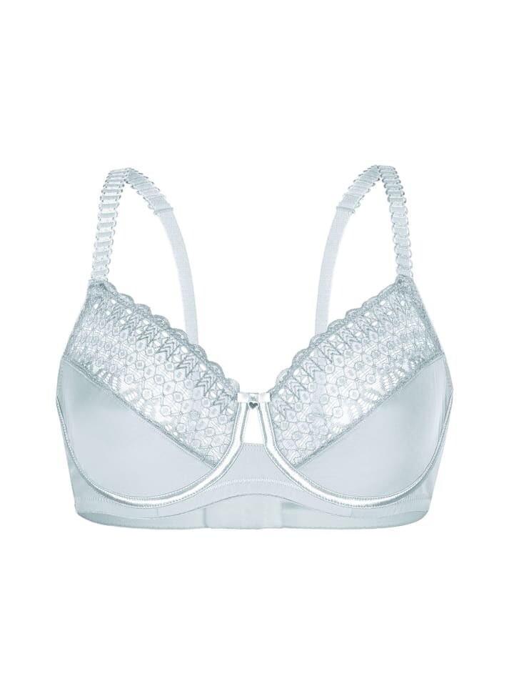 Бюстгальтер на косточках Sassa, белый 
Бюстгальтер на косточках Sassa, белый