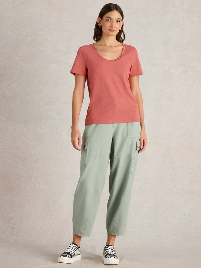 Футболка nadia с застежкой на пуговицу White Stuff, цвет Mid Coral
Футболка nadia с застежкой на пуговицу White Stuff, цвет Mid Coral