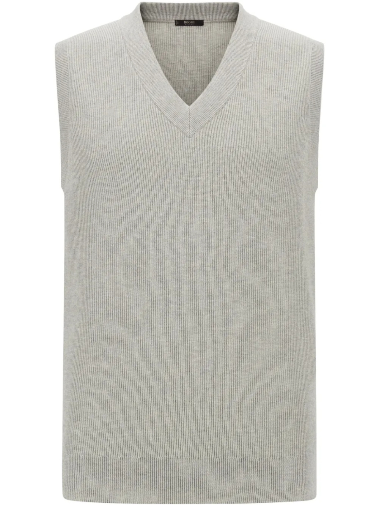 Boggi Milano свитер с V-образным вырезом, серый
Boggi Milano свитер с V-образным вырезом, серый