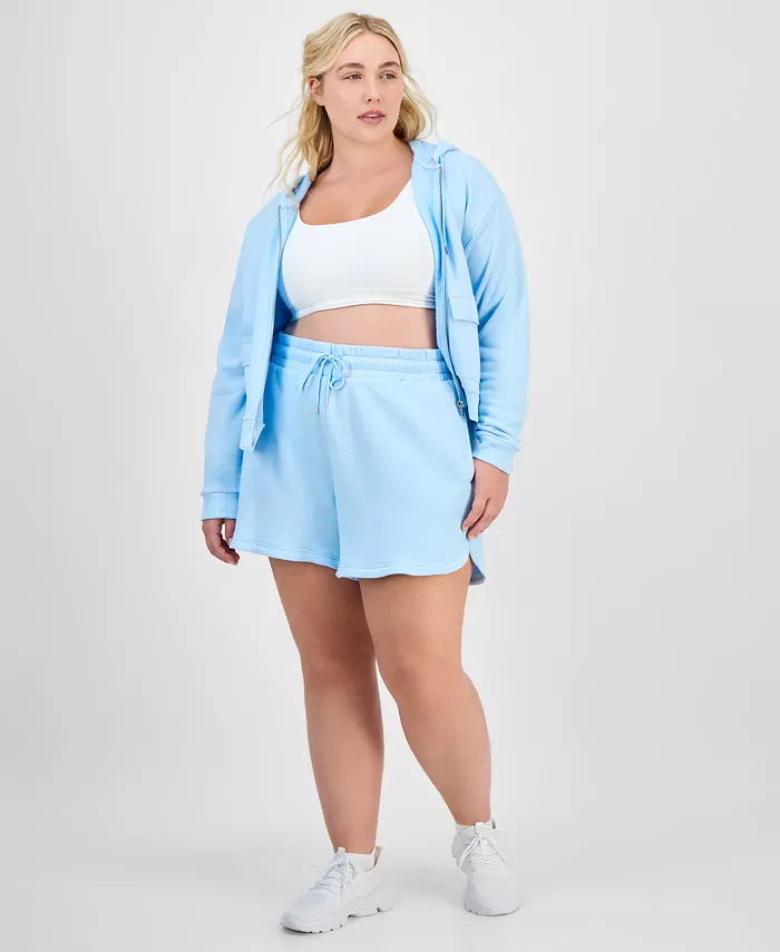 Плюс сайз однотонные трикотажные шорты на резинке ID Ideology, синий
Плюс сайз однотонные трикотажные шорты на резинке ID Ideology, синий