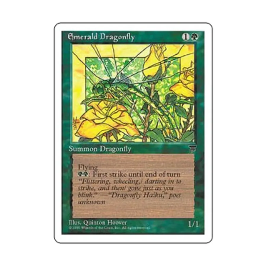 CCG Изумрудная стрекоза (С), MTG - Chronicles 
CCG Изумрудная стрекоза (С), MTG - Chronicles