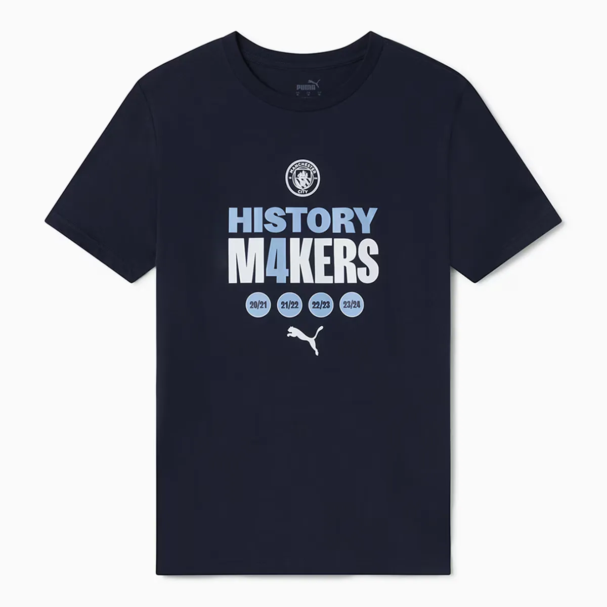 Унисекс победитель Премьер-лиги Футболка Манчестер Сити Puma, синий
Унисекс победитель Премьер-лиги Футболка Манчестер Сити Puma, синий