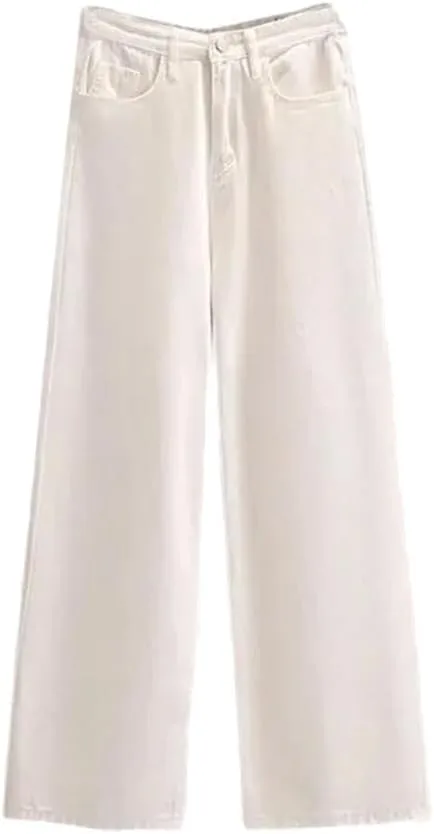 Женские джинсы High-Waisted с прямыми штанинами и эффектом Vintage Wash
Женские джинсы High-Waisted с прямыми штанинами и эффектом Vintage Wash