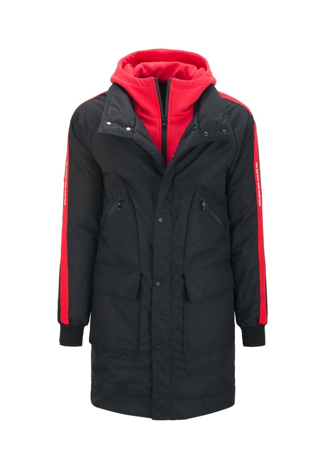 Парка в классном дизайне Cipo & Baxx, черный
Парка в классном дизайне Cipo & Baxx, черный