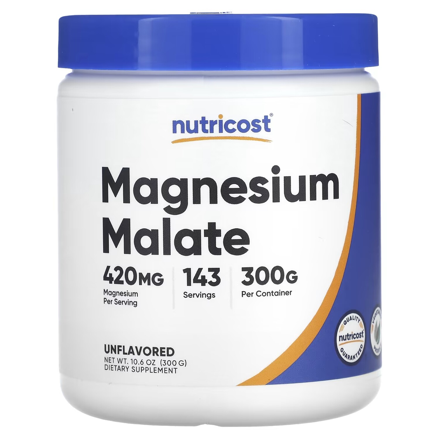 Магний малат Nutricost, 300 г
Магний малат Nutricost, 300 г