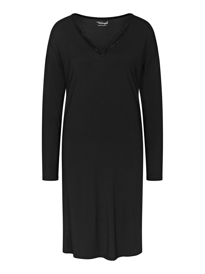Triumph Ночная рубашка: вневременная чувственность в черном цвете
Triumph Ночная рубашка: вневременная чувственность в черном цвете