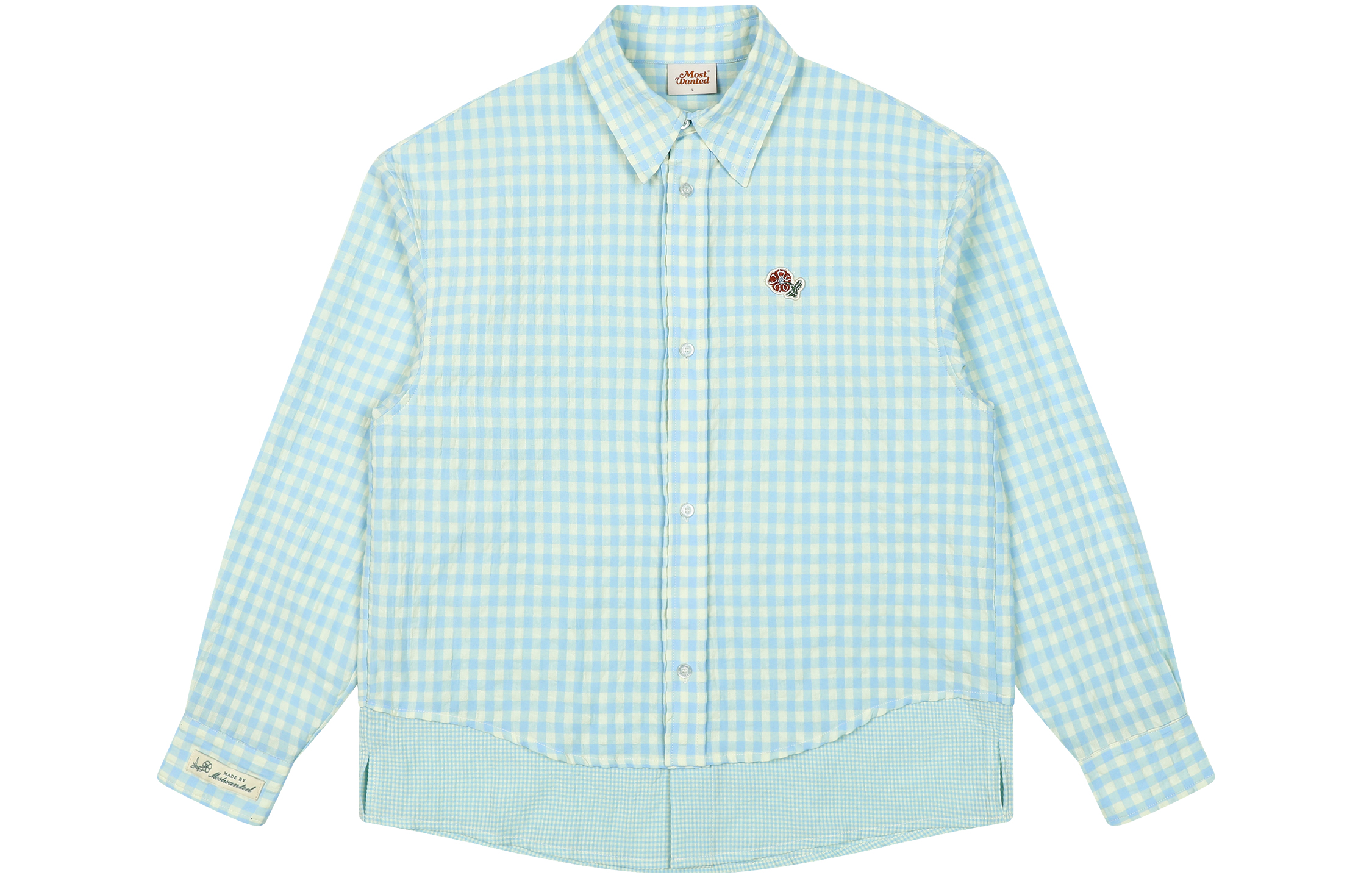 Рубашка-пальто Unisex MostwantedLab, синий белый
Рубашка-пальто Unisex MostwantedLab, синий белый