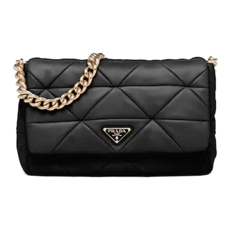 PRADA Мягкая кожаная сумка через плечо женская черная
PRADA Мягкая кожаная сумка через плечо женская черная