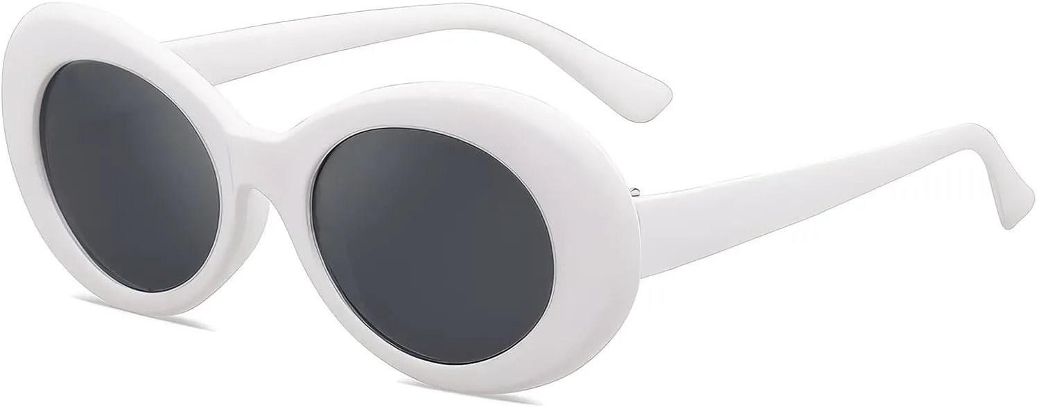 Ретро овальные солнцезащитные очки для женщин и мужчин, стильные круглые очки в стиле Курта Кобейна с защитой от УФ-излучения UV400 SG9750 boqopod, White
Ретро овальные солнцезащитные очки для женщин и мужчин, стильные круглые очки в стиле Курта Кобейна с защитой от УФ-излучения UV400 SG9750 boqopod, White