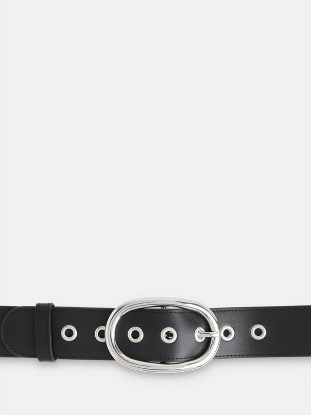 Кожаный ремень с люверсами Whistles, Black
Кожаный ремень с люверсами Whistles, Black