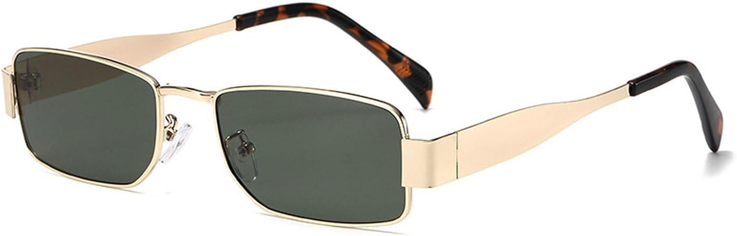 Модные прямоугольные солнцезащитные очки для женщин и мужчин в стиле ретро, маленькие, в стиле Y2K, узкие, прямоугольные, в стиле 90-х, стильные очки унисекс mincl, Leopard Green
Модные прямоугольные солнцезащитные очки для женщин и мужчин в стиле ретро, маленькие, в стиле Y2K, узкие, прямоугольные, в стиле 90-х, стильные очки унисекс mincl, Leopard Green