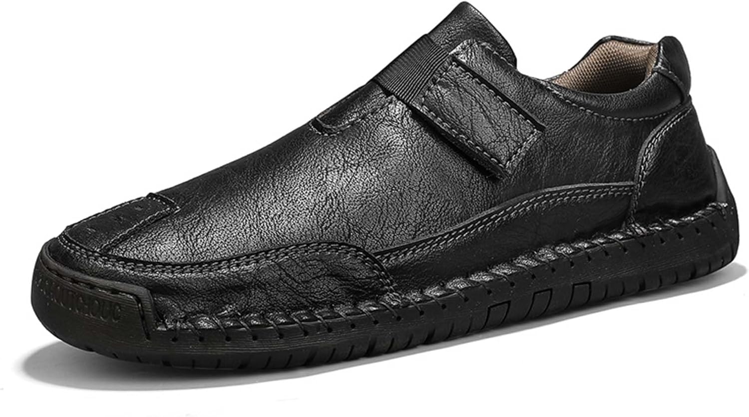 Мужские премиальные кожаные прогулочные туфли, повседневная деловая обувь, обувь для вождения, на липучке, мягкие и износостойкие, с сетчатой подкладкой, ручная строчка, подходят для всех сезонов Generic, черный
Мужские премиальные кожаные прогулочные туфли, повседневная деловая обувь, обувь для вождения, на липучке, мягкие и износостойкие, с сетчатой подкладкой, ручная строчка, подходят для всех сезонов Generic, черный