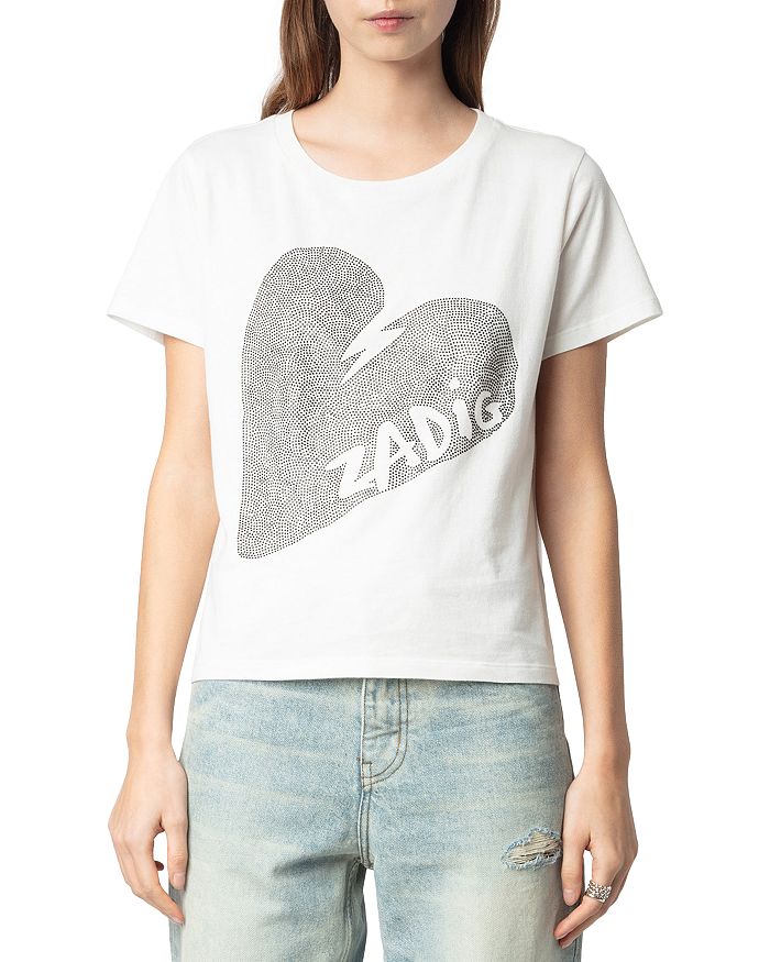 Футболка Alys Cotton Big Heart Zadig & Voltaire, белый
Футболка Alys Cotton Big Heart Zadig & Voltaire, белый