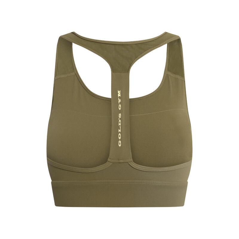 Спортивный бюстгальтер Gold'S Gym, хаки
Спортивный бюстгальтер Gold'S Gym, хаки
