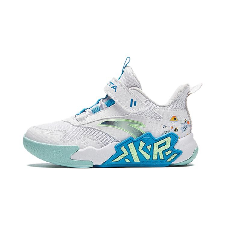 Баскетбольные кроссовки Cement Busters Kids PS Low-top ANTA белые/новые флуоресцентные светло-зеленые-1 Anta Kids, зеленый
Баскетбольные кроссовки Cement Busters Kids PS Low-top ANTA белые/новые флуоресцентные светло-зеленые-1 Anta Kids, зеленый