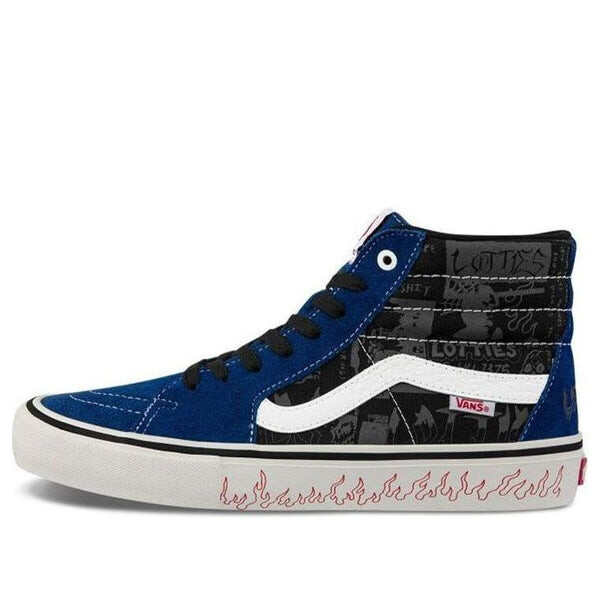 Кроссовки sk8-hi pro ltd 'black blue' Vans, черный
Кроссовки sk8-hi pro ltd 'black blue' Vans, черный