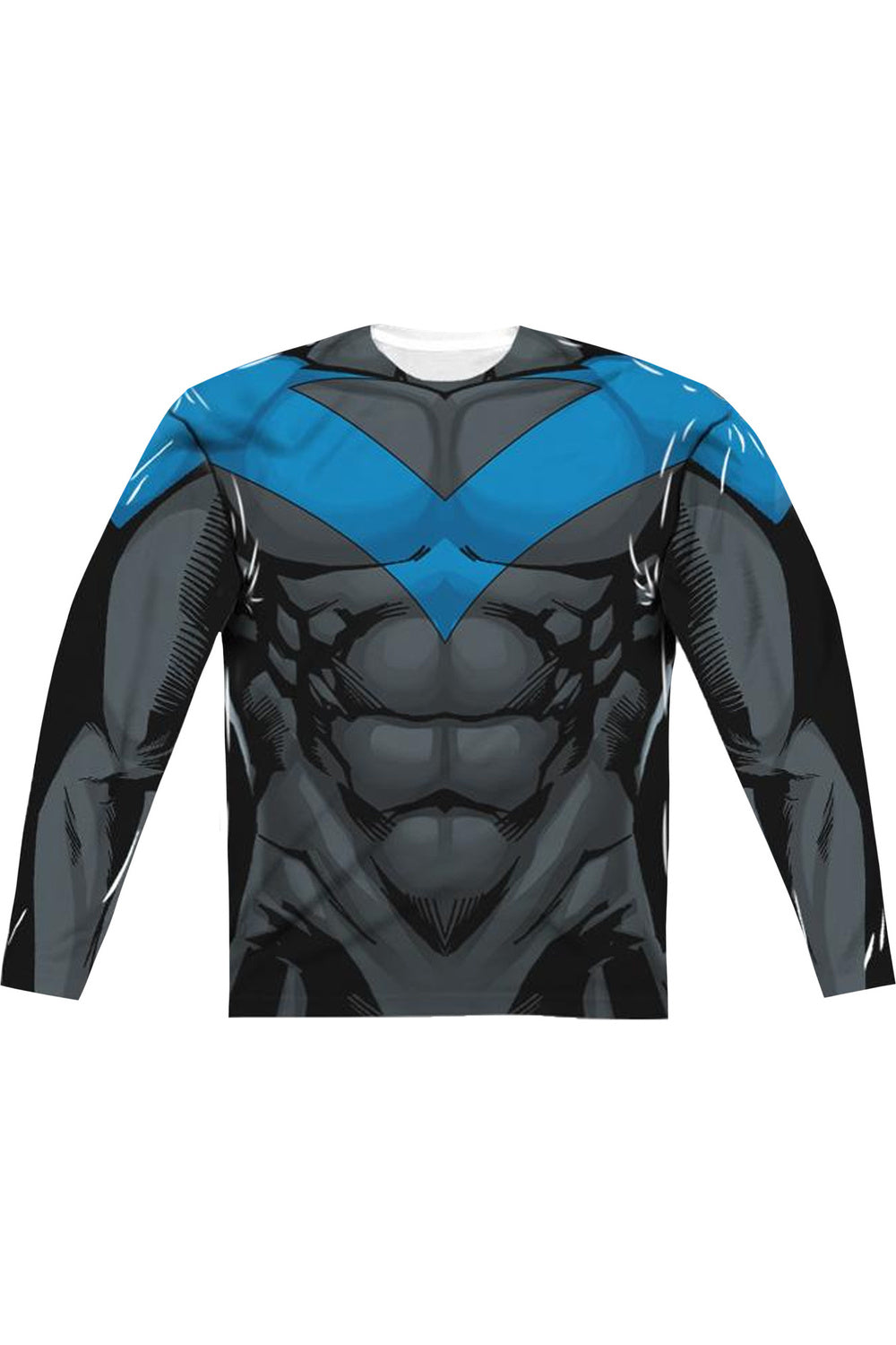 Футболка / футболка Batman Nightwing Blue Uniform (принт спереди/сзади) с длинным рукавом для взрослых из полиэстера Gildan, белый
Футболка / футболка Batman Nightwing Blue Uniform (принт спереди/сзади) с длинным рукавом для взрослых из полиэстера Gildan, белый