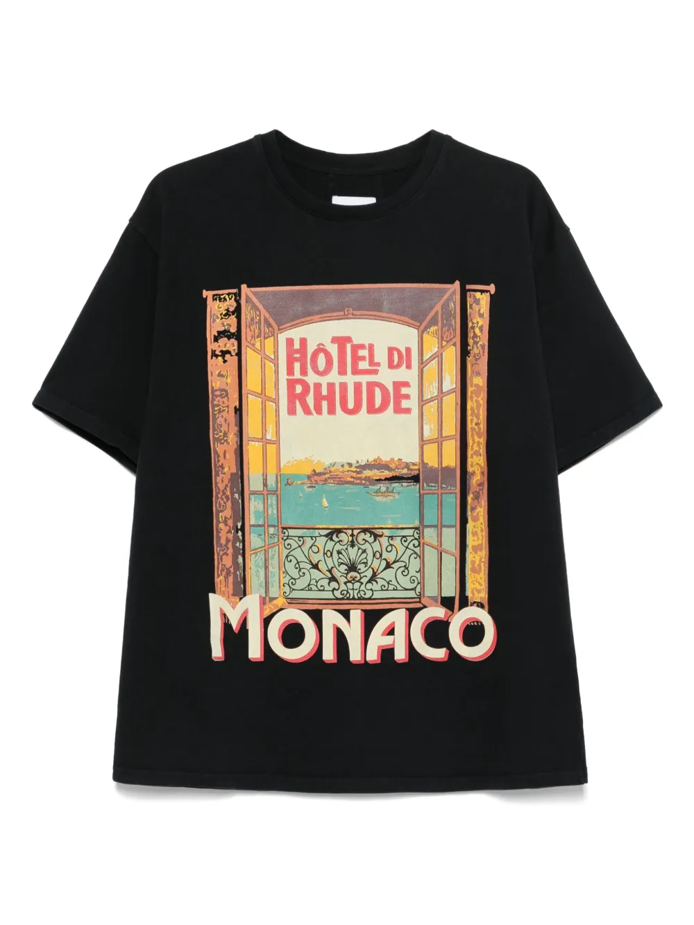 Футболка Hotel di Monaco RHUDE, черный
Футболка Hotel di Monaco RHUDE, черный