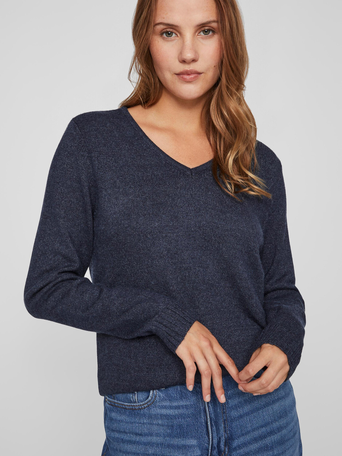 Свитер Vila Dünner Strick Basic Stretch Sweater VIRIL, темно-синий
Свитер Vila Dünner Strick Basic Stretch Sweater VIRIL, темно-синий