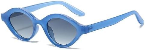 Ретро маленькие солнцезащитные очки-гелевые очка для женщин, модные градиентные очки с защитой от УФ-излучения UV400, мужские панк-очки овальной формы MTZJH, Blue Green Gradient
Ретро маленькие солнцезащитные очки-гелевые очка для женщин, модные градиентные очки с защитой от УФ-излучения UV400, мужские панк-очки овальной формы MTZJH, Blue Green Gradient