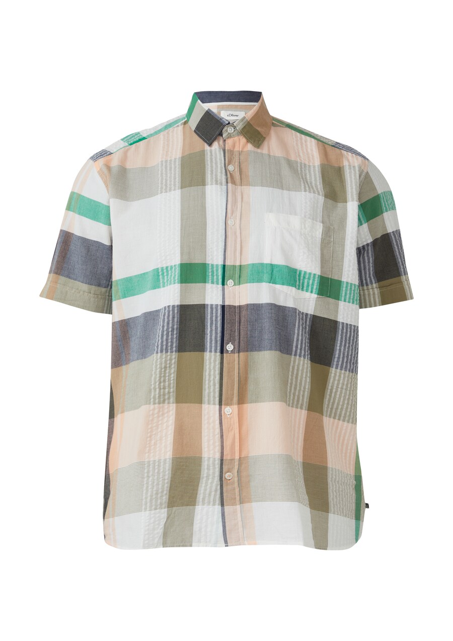 Рубашка на пуговицах классического кроя s.Oliver, White
Рубашка на пуговицах классического кроя s.Oliver, White