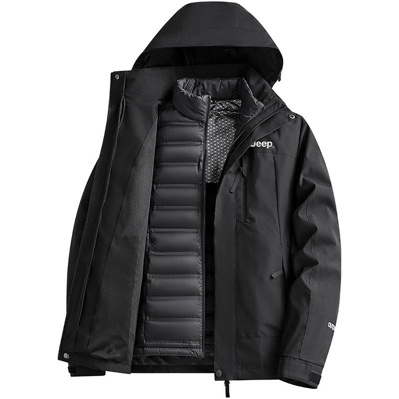 Jeep Куртка Unisex, Pure Black (Down Liners+Shell Clothing Sets)
Jeep Куртка Unisex, Pure Black (Down Liners+Shell Clothing Sets)