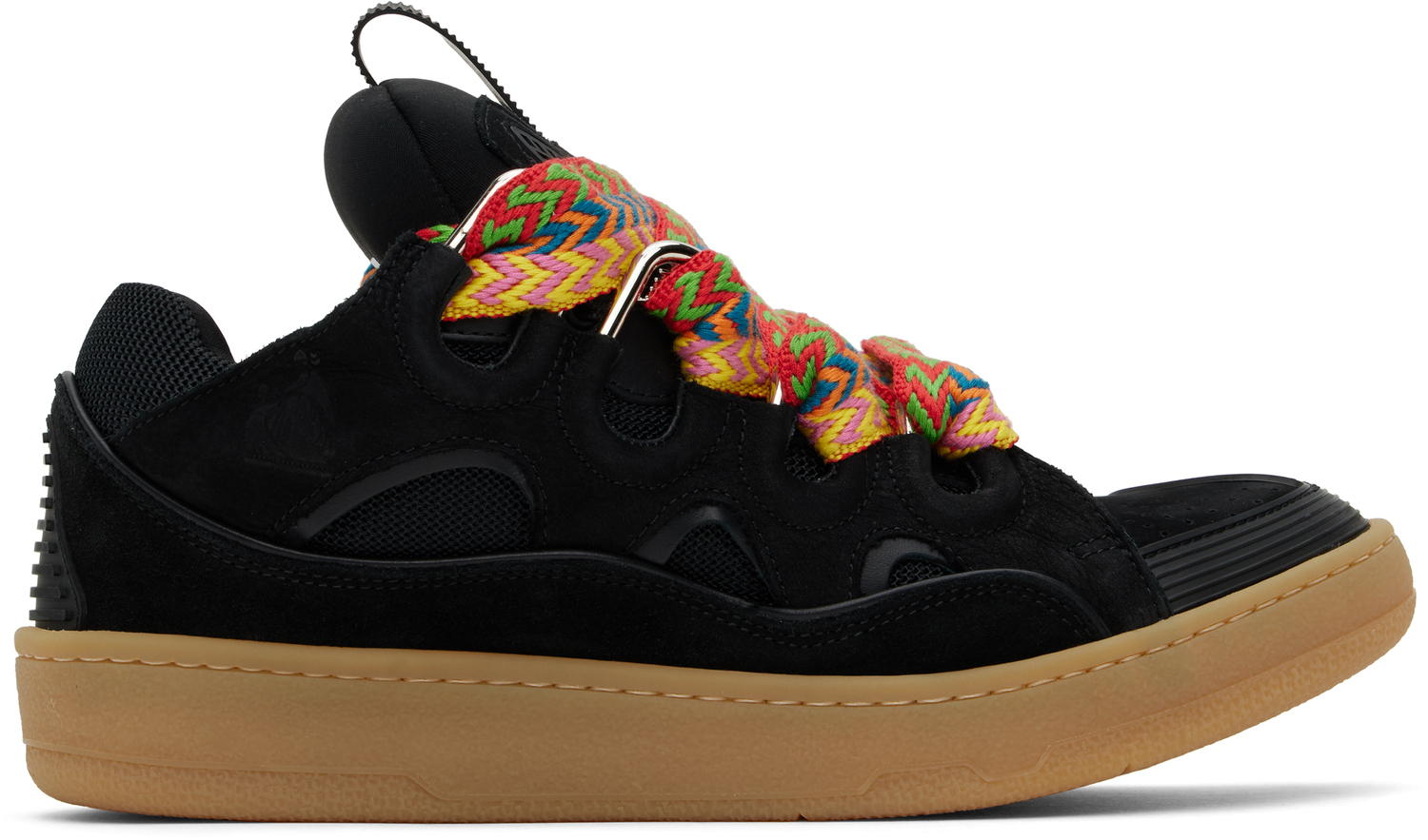 Кожаные кроссовки Curb Lanvin, черный
Кожаные кроссовки Curb Lanvin, черный