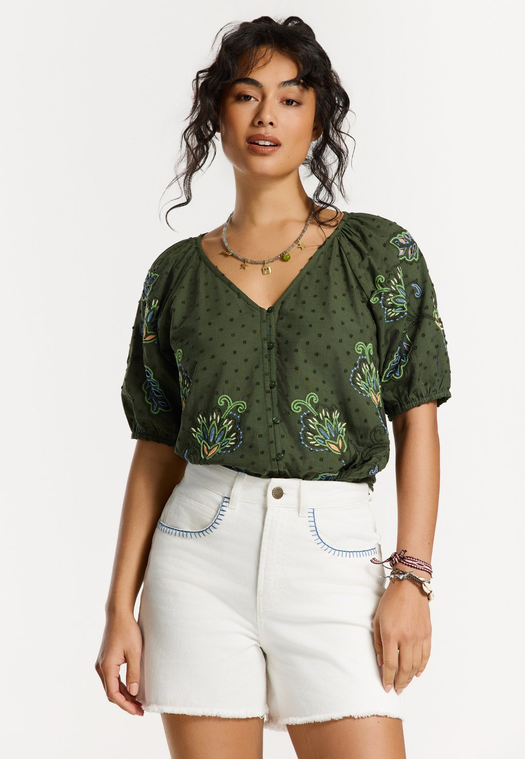 Блуза ERIN DOBBY Shiwi, зеленый
Блуза ERIN DOBBY Shiwi, зеленый