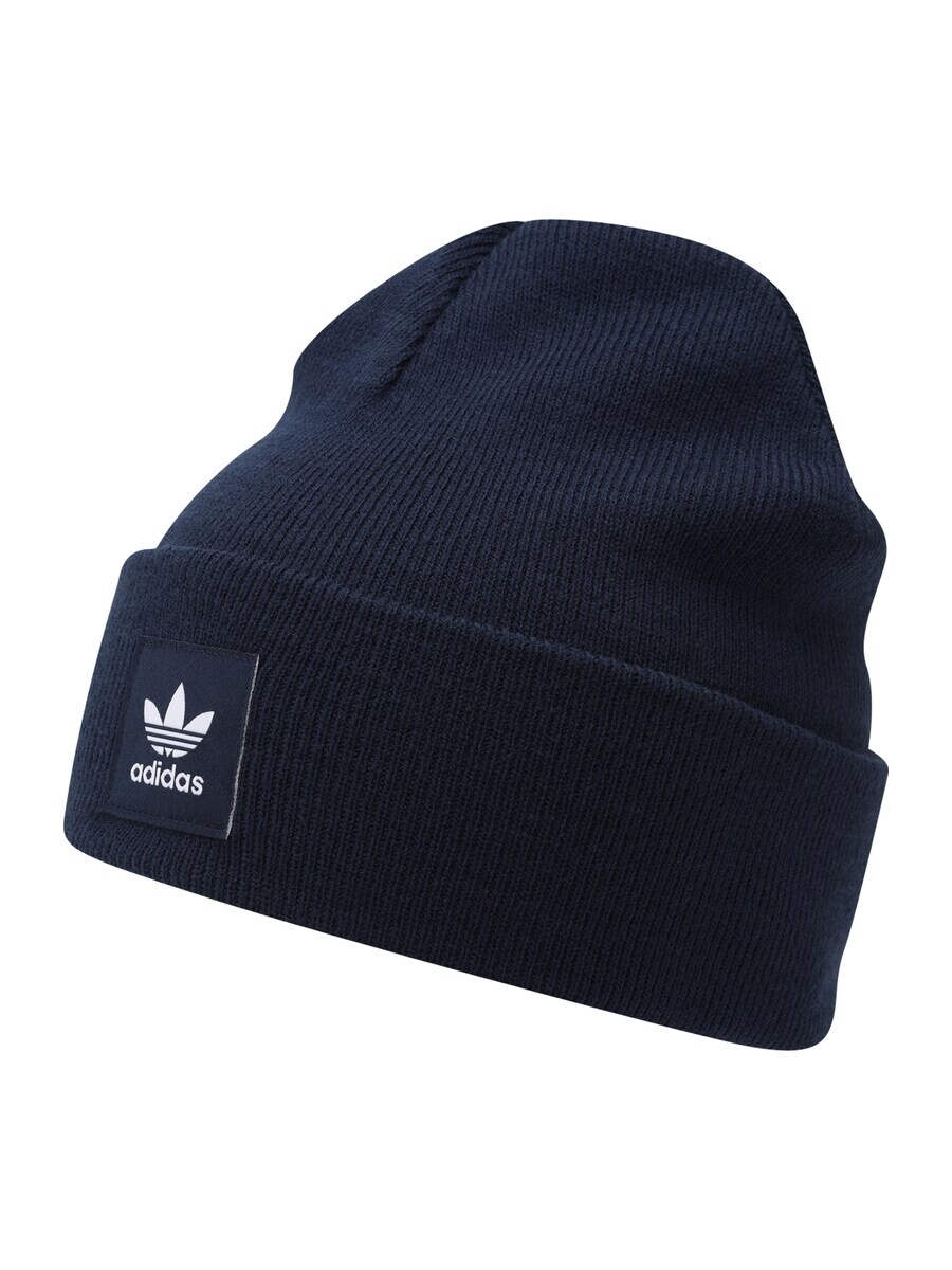 Шапка ADIDAS ORIGINALS Beanie Adicolor Cuff, индиго 
Шапка ADIDAS ORIGINALS Beanie Adicolor Cuff, индиго