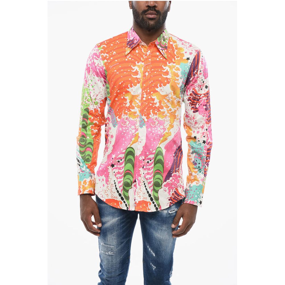 Рубашка Popeline с абстрактным узором Dsquared2, мультиколор
Рубашка Popeline с абстрактным узором Dsquared2, мультиколор