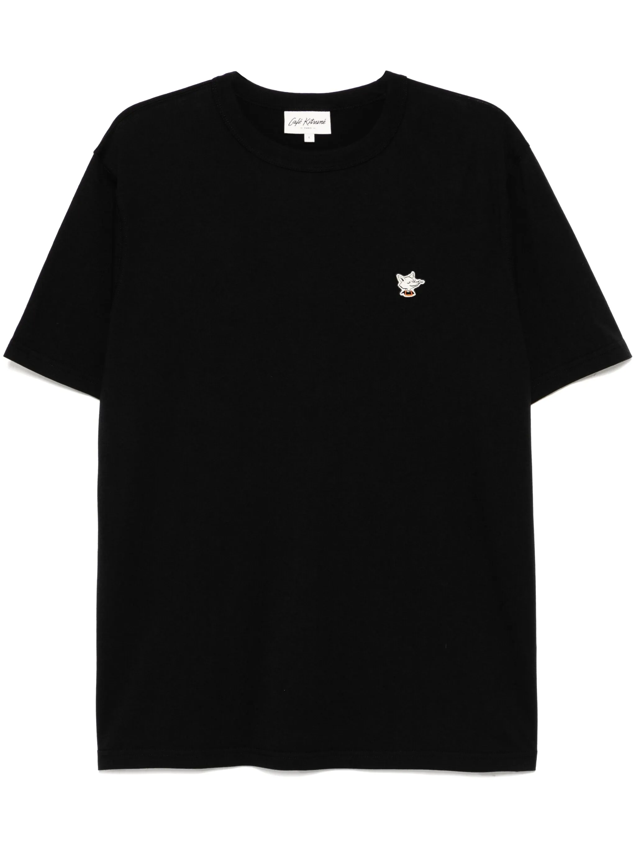 Футболка Barista Fox Patch Relaxed Café Kitsuné, черный
Футболка Barista Fox Patch Relaxed Café Kitsuné, черный