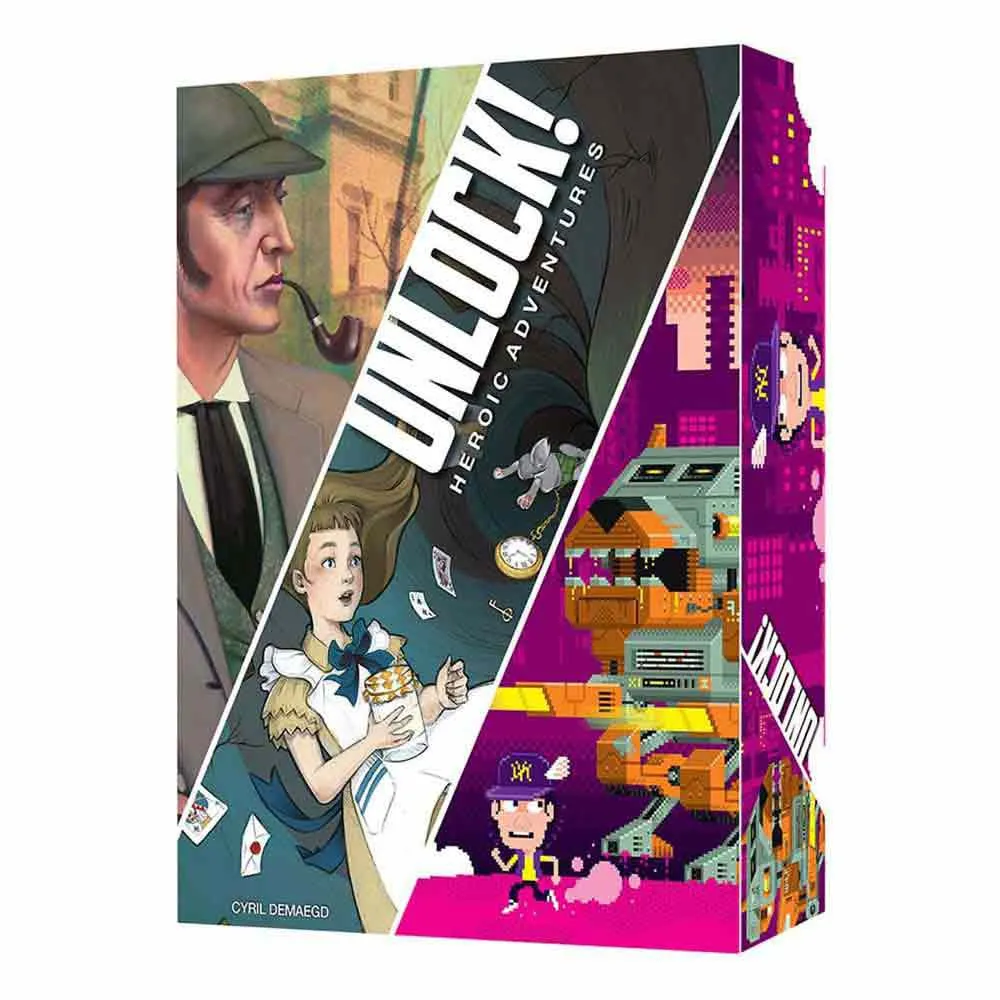 Настольная игра Asmodee Unlock! Heroic Adventures (на испанском языке), мультиколор
Настольная игра Asmodee Unlock! Heroic Adventures (на испанском языке), мультиколор