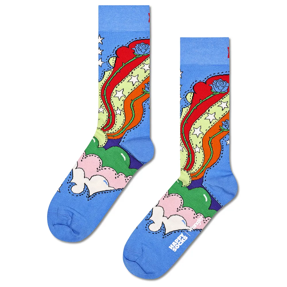 Носки Happy Wrangler desert rose crew, синий
Носки Happy Wrangler desert rose crew, синий