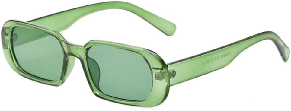 LVTFCO Модные маленькие прямоугольные солнцезащитные очки для женщин с прозрачными линзами Ocean, винтажные женские солнцезащитные очки с защитой от УФ-излучения UV400 для мужчин, Green
LVTFCO Модные маленькие прямоугольные солнцезащитные очки для женщин с прозрачными линзами Ocean, винтажные женские солнцезащитные очки с защитой от УФ-излучения UV400 для мужчин, Green