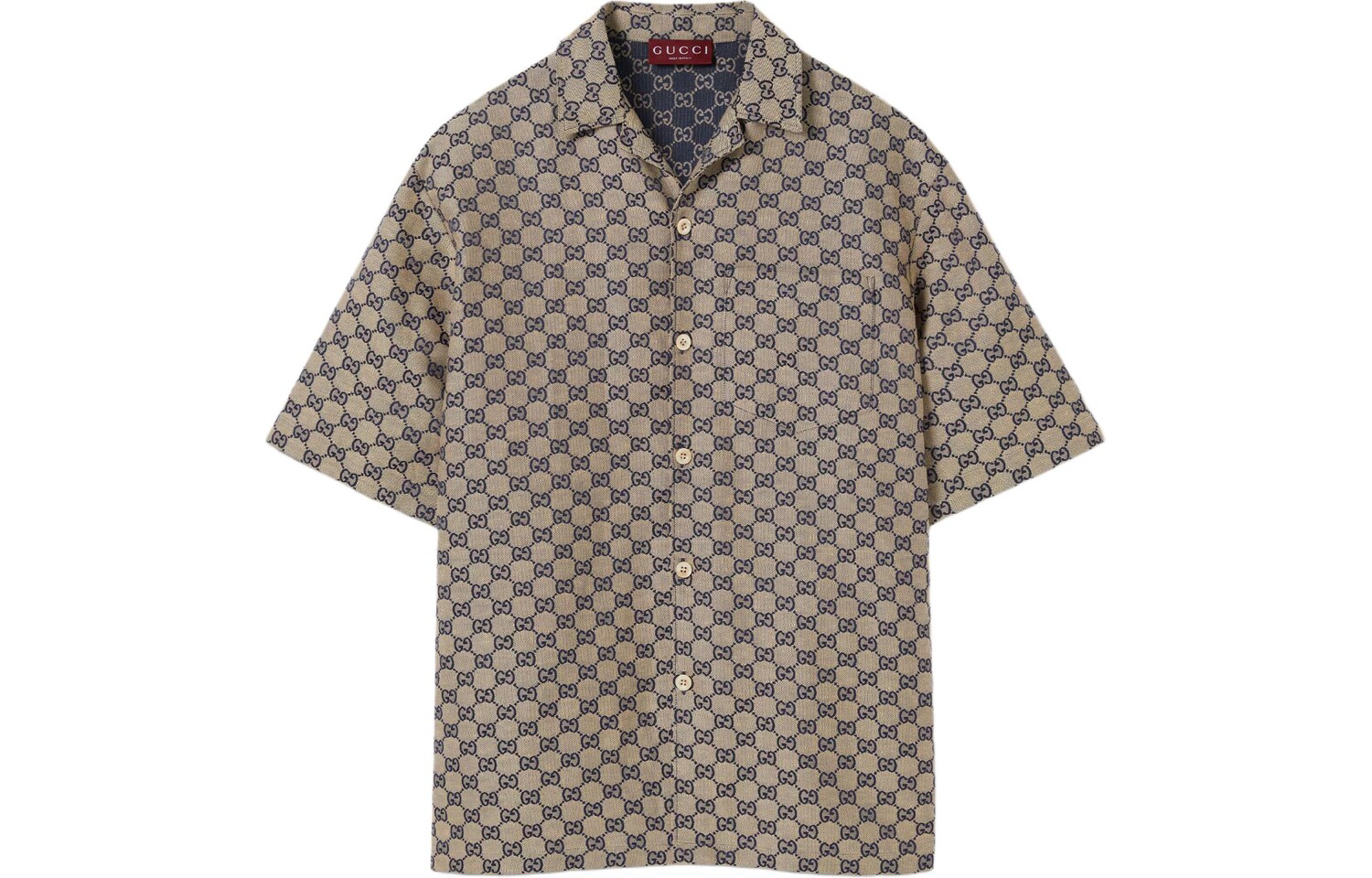 Рубашка мужская Gucci Canvas, бежевый
Рубашка мужская Gucci Canvas, бежевый