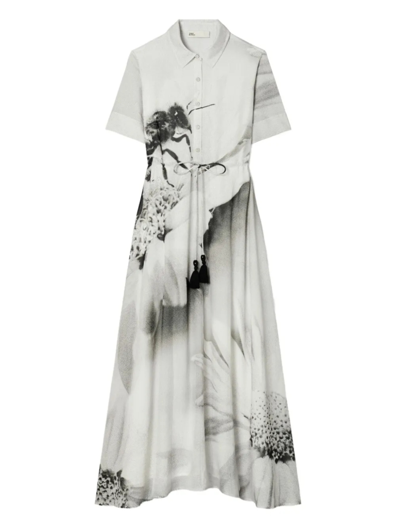 Платье миди с цветочным принтом Tory Burch, серый
Платье миди с цветочным принтом Tory Burch, серый