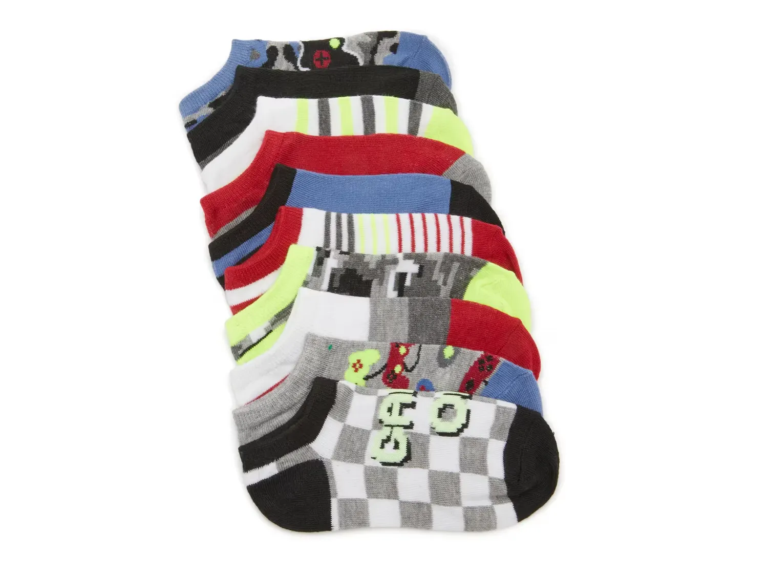 Носки низкие детские Gamer Kids' - набор 10 пар Capelli New York, Multicolor
Носки низкие детские Gamer Kids' - набор 10 пар Capelli New York, Multicolor