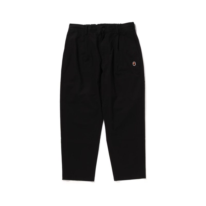 Вышитые однотонные повседневные брюки men's A BATHING APE, черный
Вышитые однотонные повседневные брюки men's A BATHING APE, черный