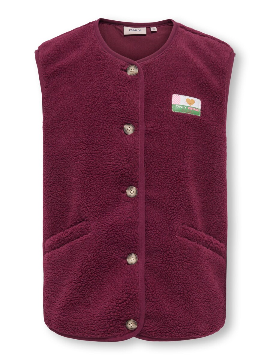 Жилет ONLY GIRLS, малиновый
Жилет ONLY GIRLS, малиновый